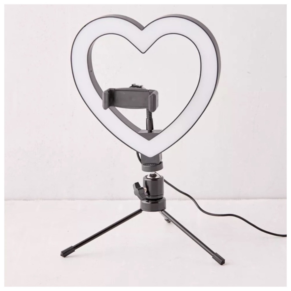Brilliant Ideas Heart-Shaped Vlogging Ring Light - Picture 5 of 6